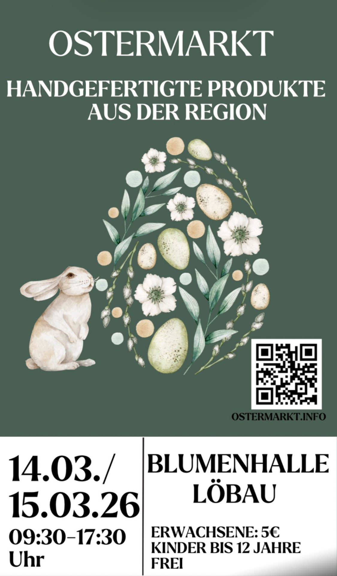 14.- 15.03.2026 Ostermarkt in Löbau