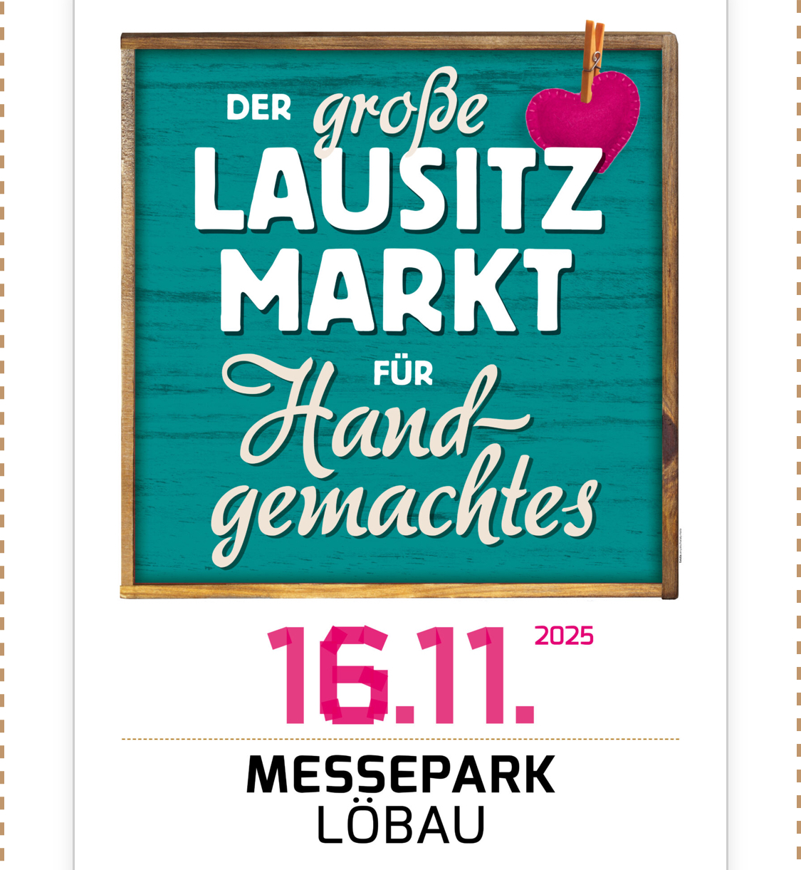 16.11.25 Der große Lausitzmarkt für Handgemachtes