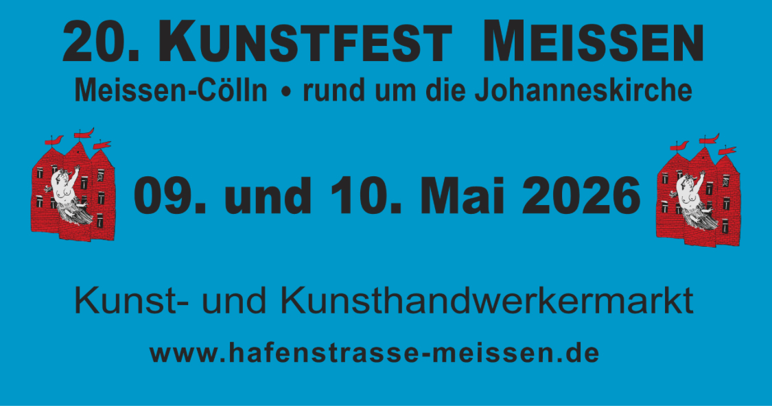 9. und 10. Mai 2026 Kunstfest Meissen
